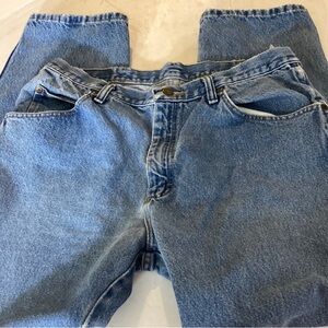 Wrangler Regular Fit Distressed Jeans Size 36X30